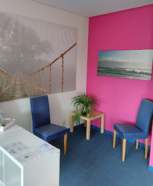 ein Bereich für persönliche Gespräche bei Schulfit